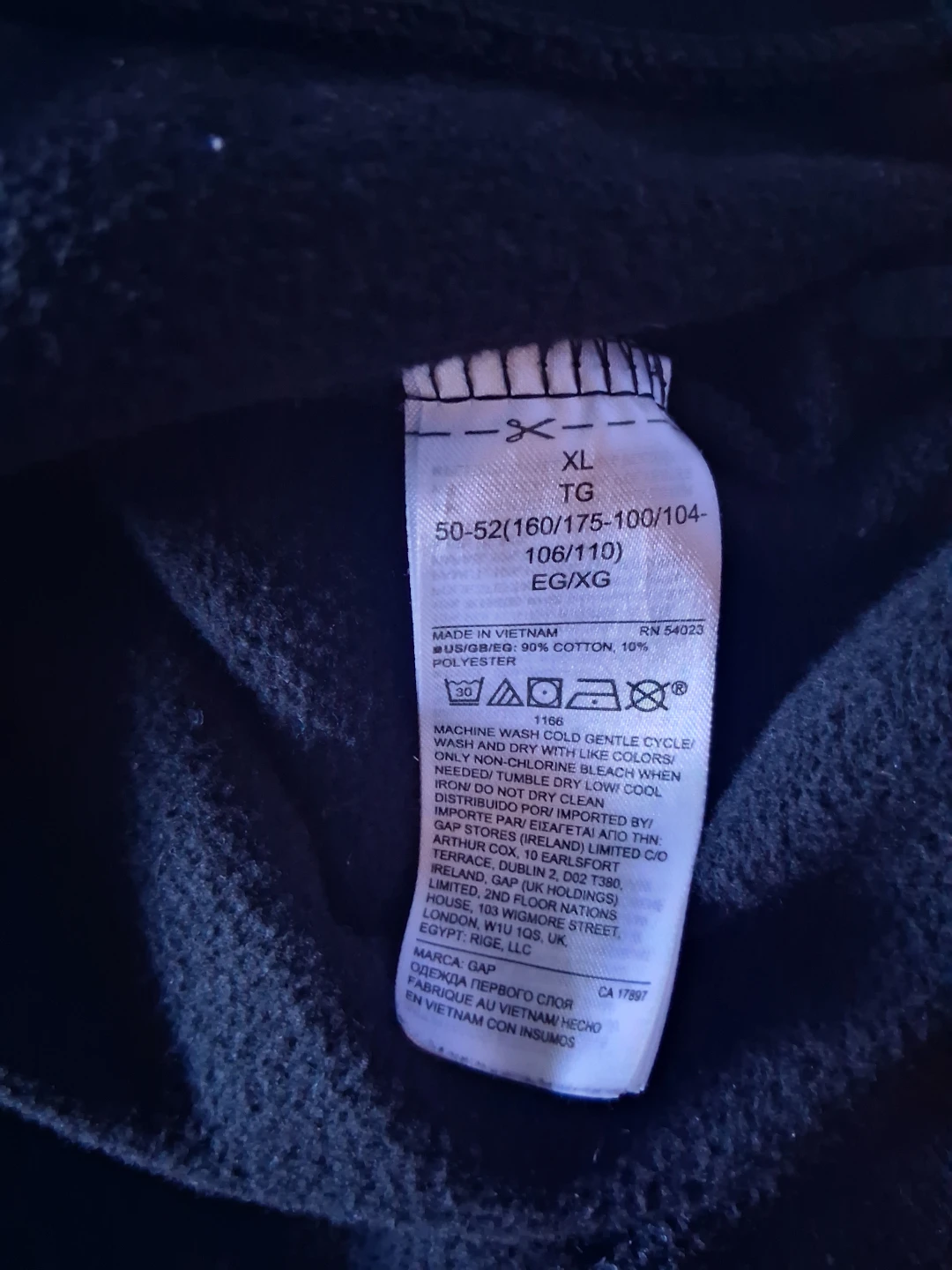 GAP Maternity Hoodie XL Black - photo 4