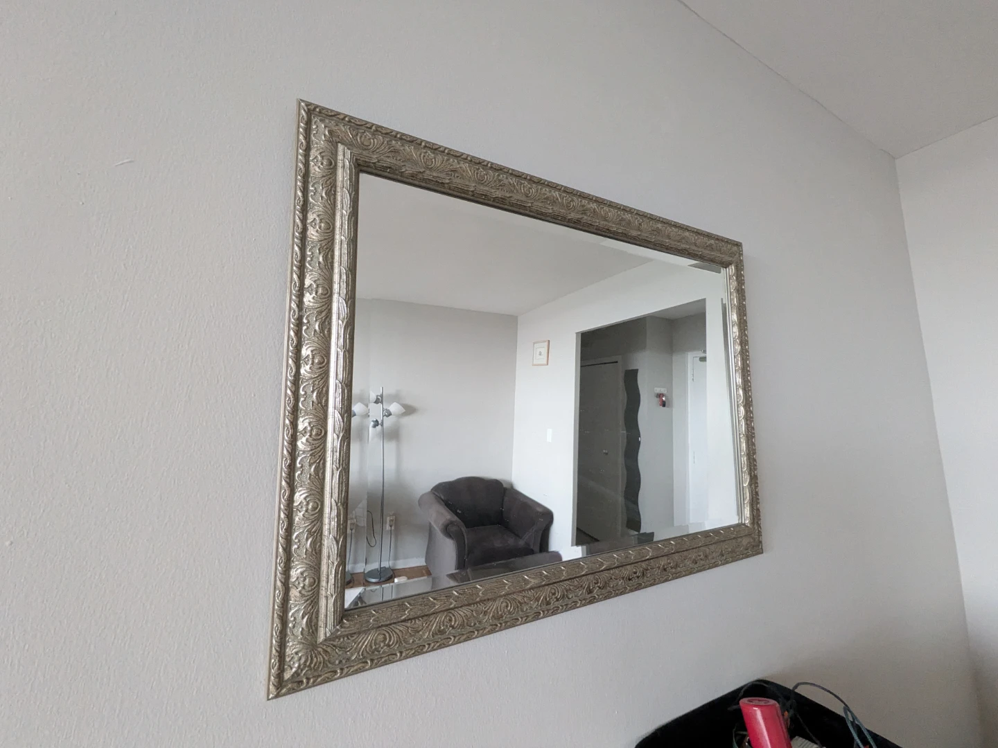 Ornate Framed Wall Mirror