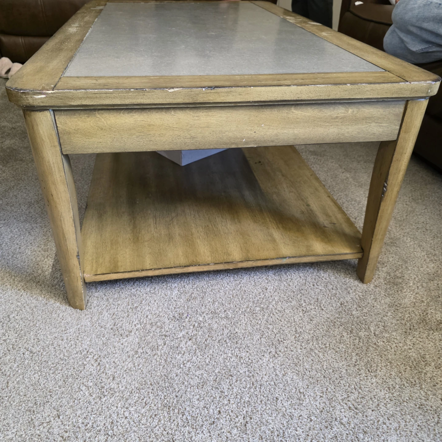 Wood Coffee Table - photo 4