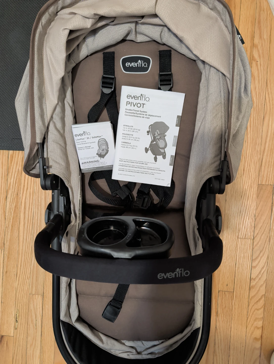 Evenflo Pivot Modular Travel System with LiteMax Infant Car Seat - photo 2