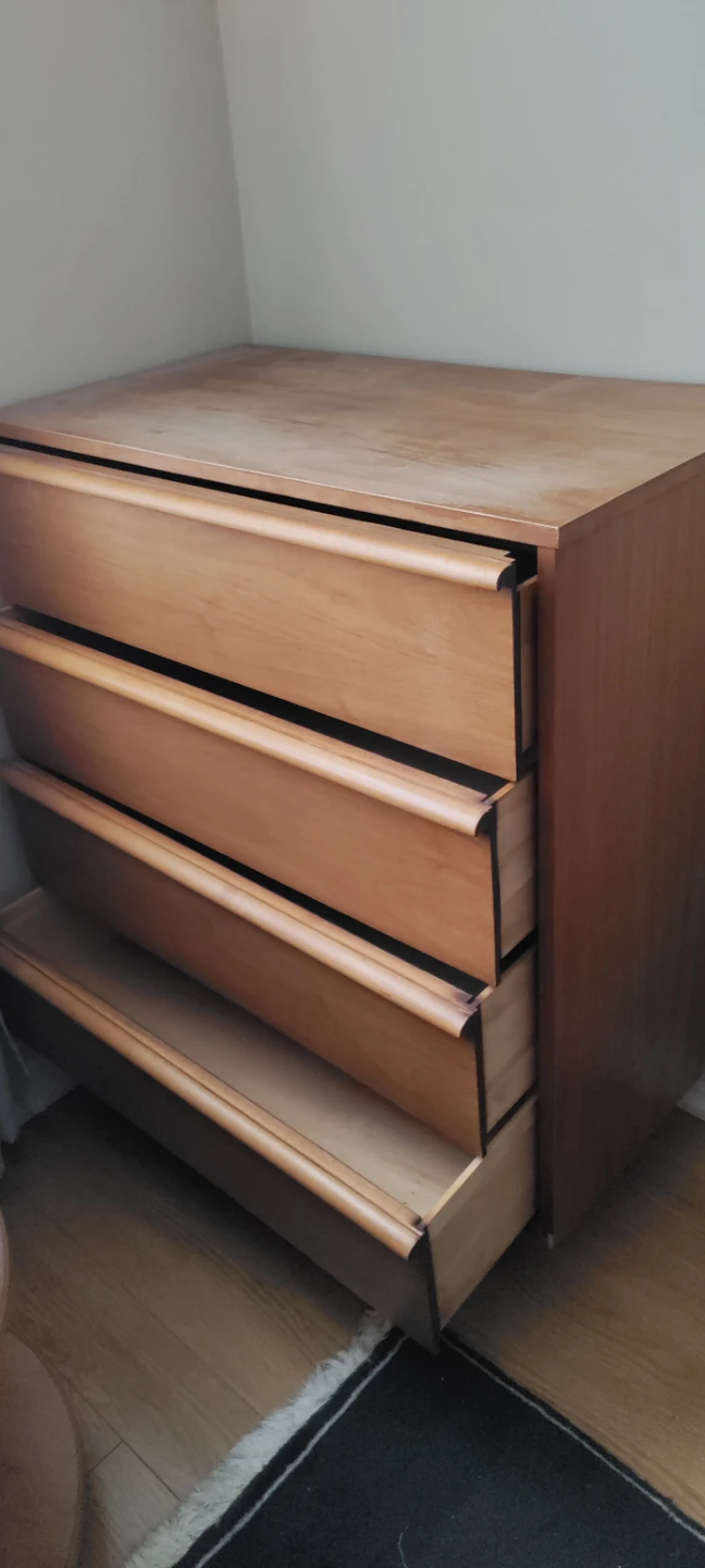 Wooden Dresser with 9 Drawers - photo 4