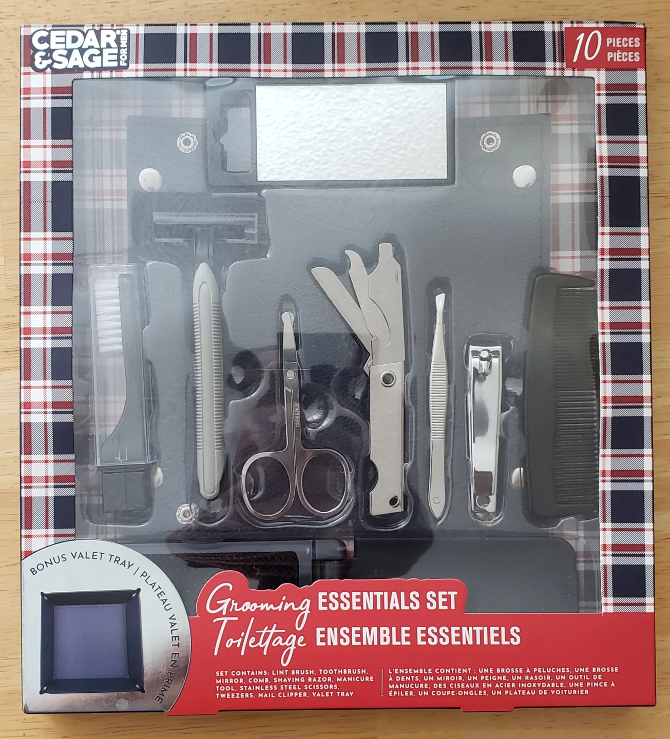 Cedar & Sage Grooming Essentials Set - 10 Pieces - photo 2