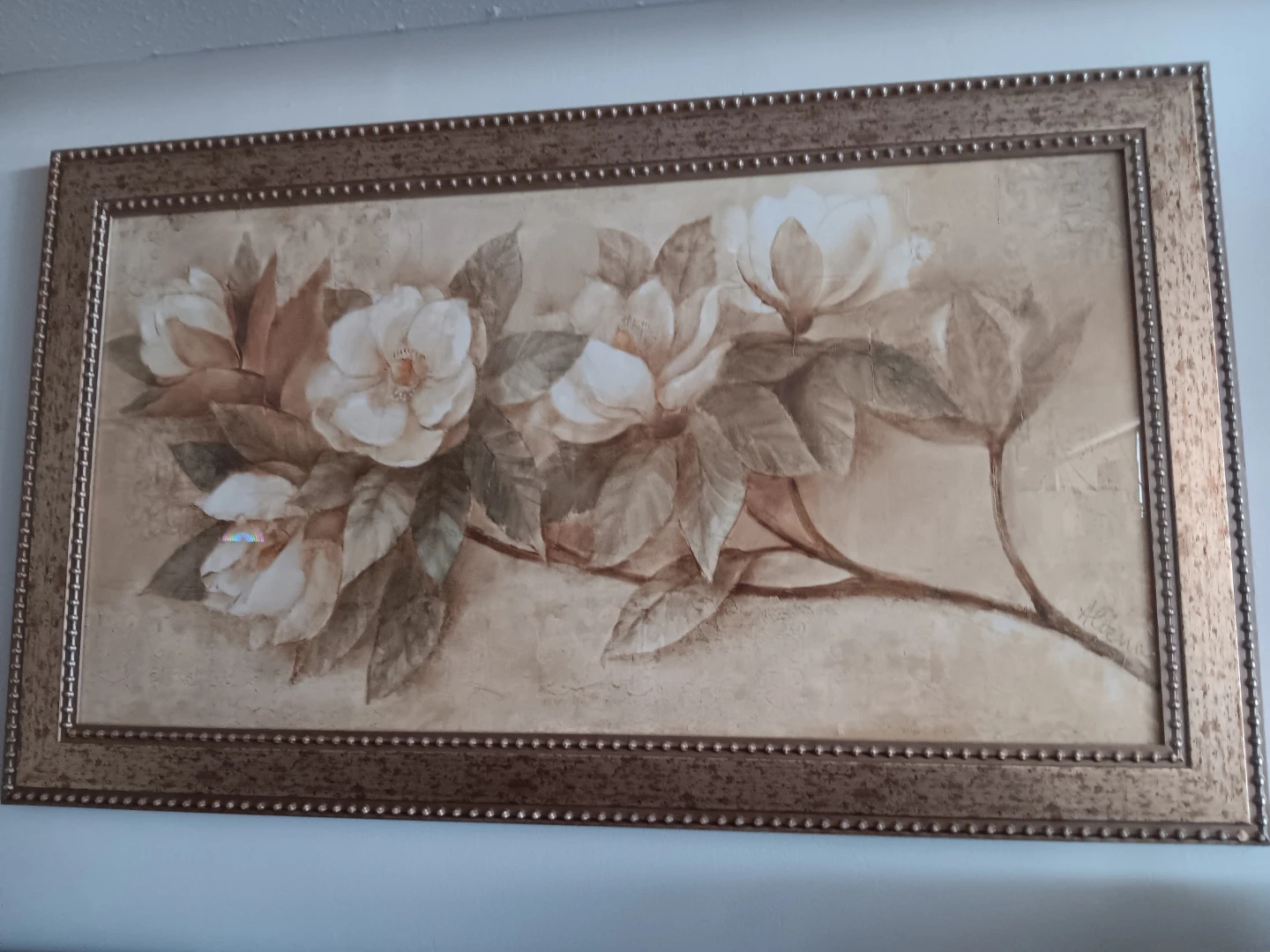 Framed Floral Wall Art