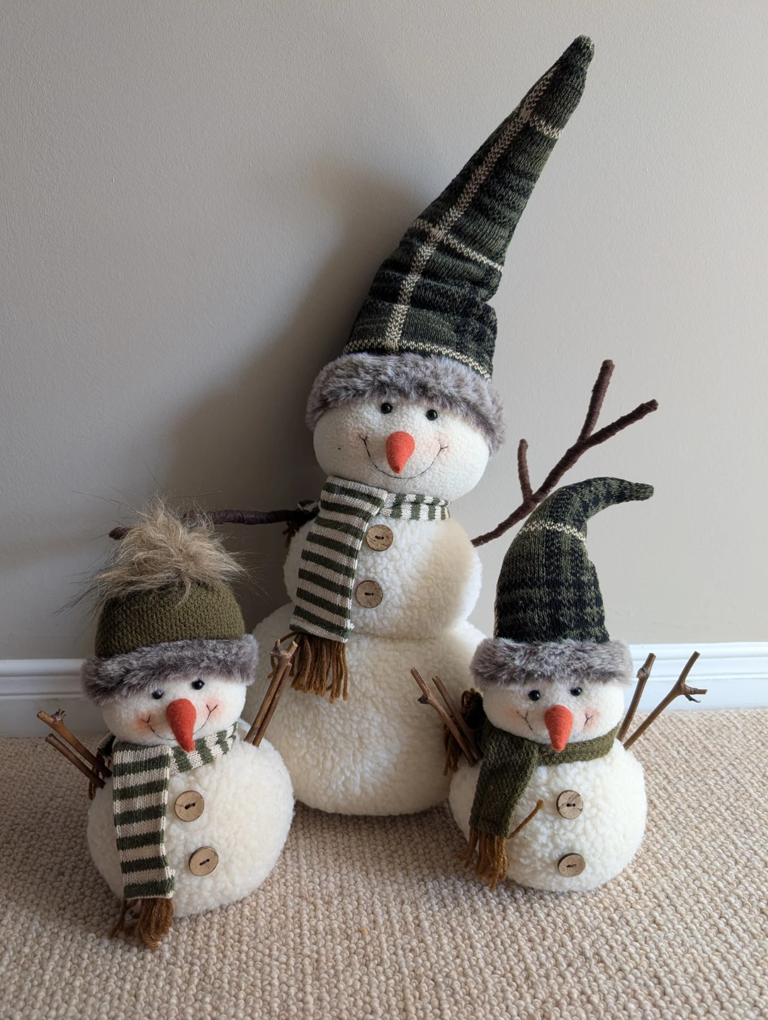 Winter themed Plush decor