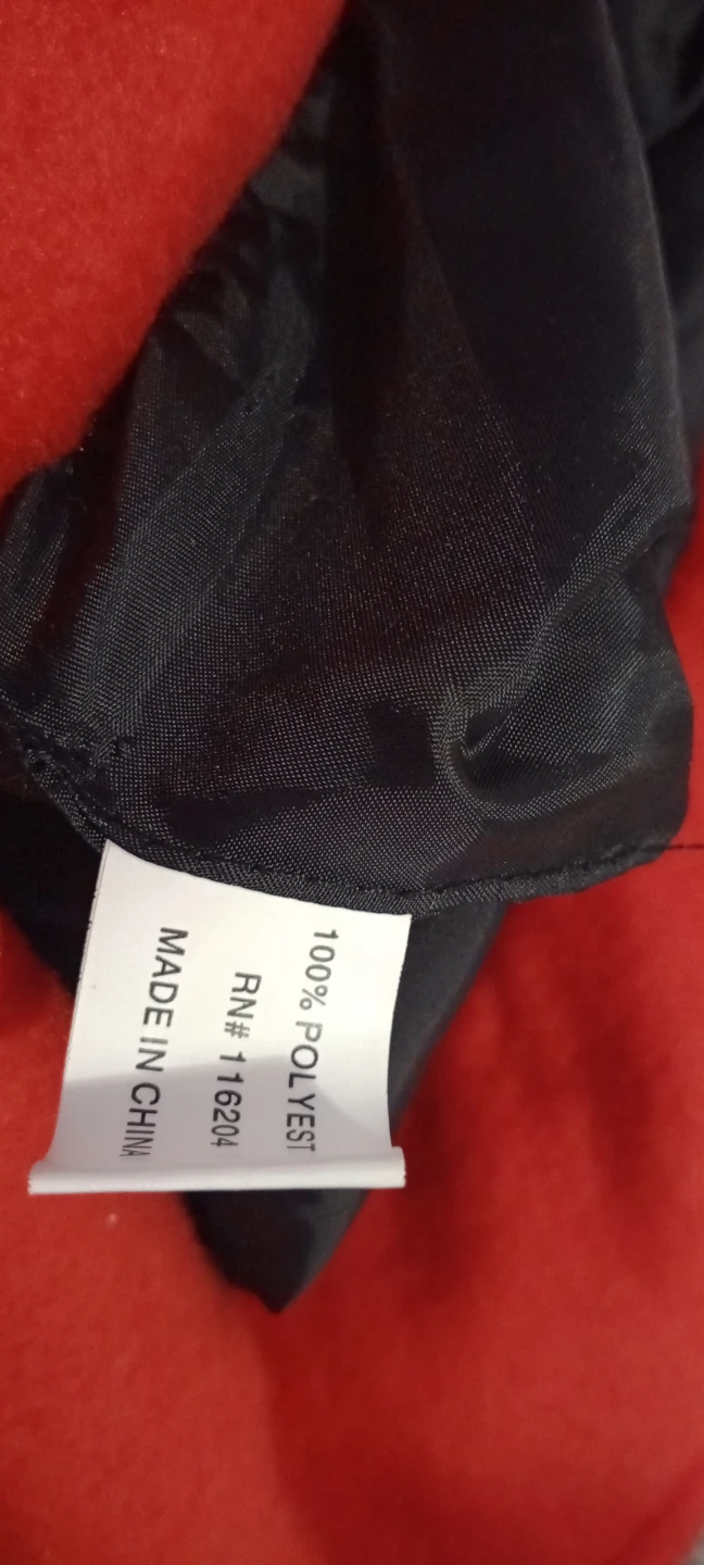 Red Fleece Hood - photo 2