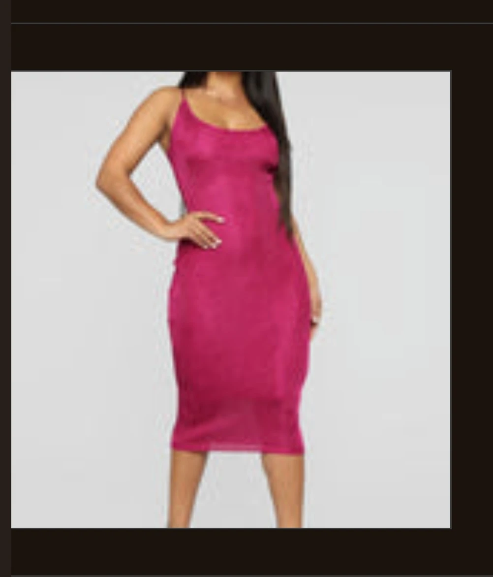Pink Sparkle Bodycon Dress