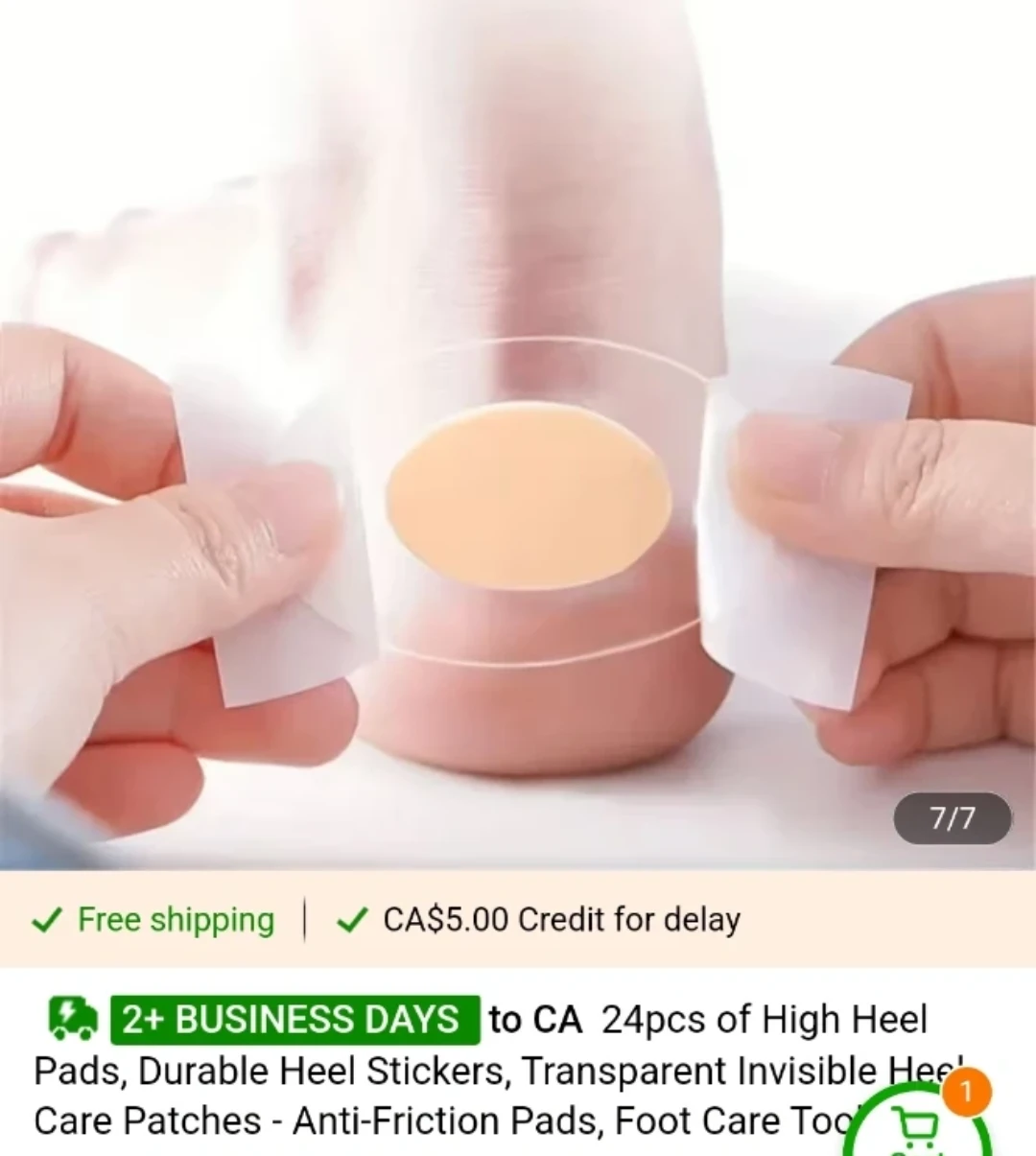 10pcs High Heel Pads - Anti-Friction Stickers