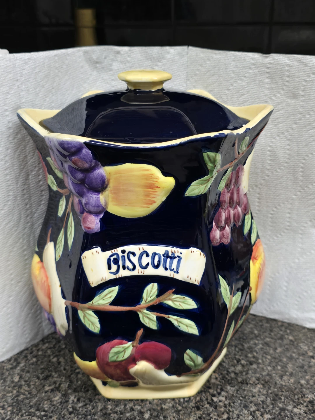 Vintage Biscotti Jar - photo 2