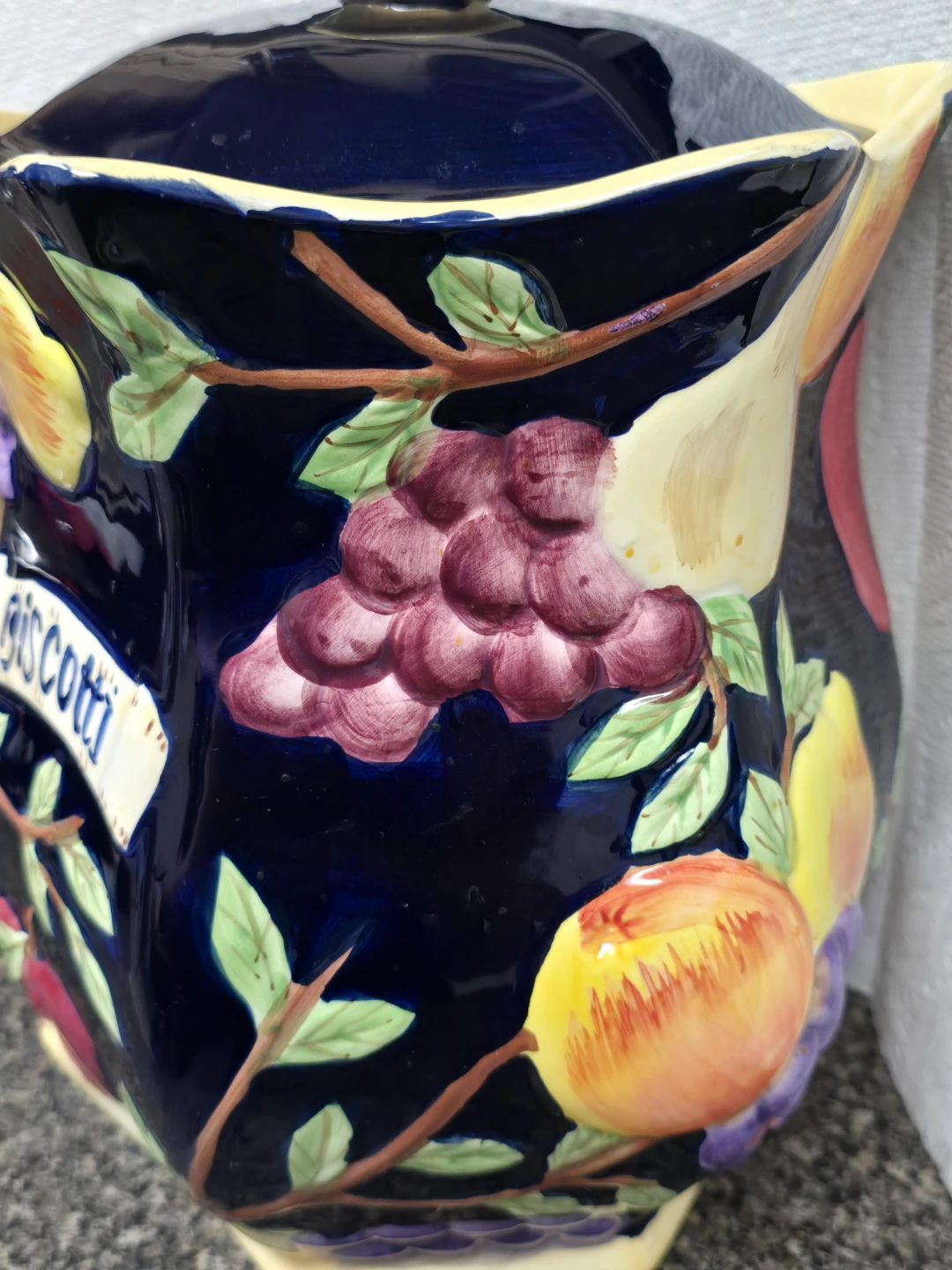 Vintage Biscotti Jar - photo 4