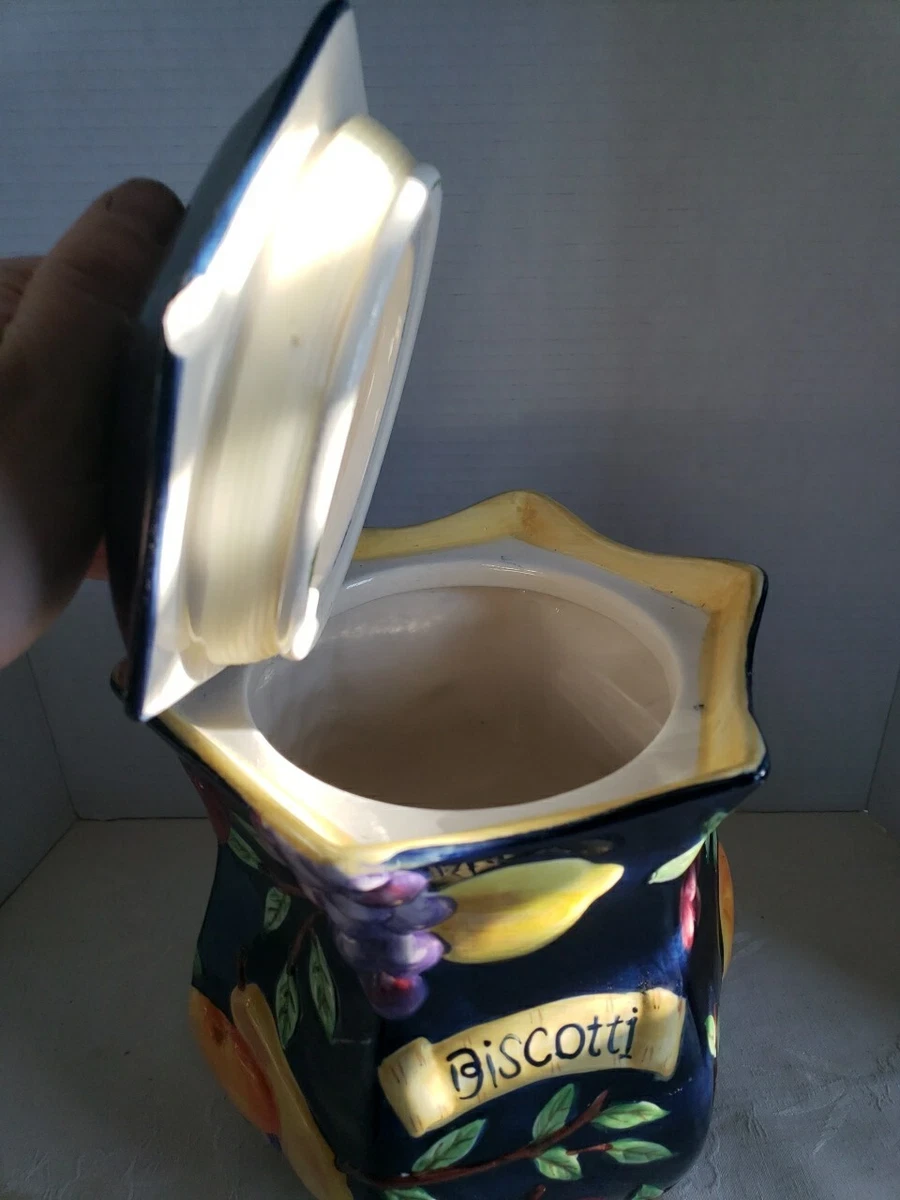 Vintage Biscotti Jar - photo 5