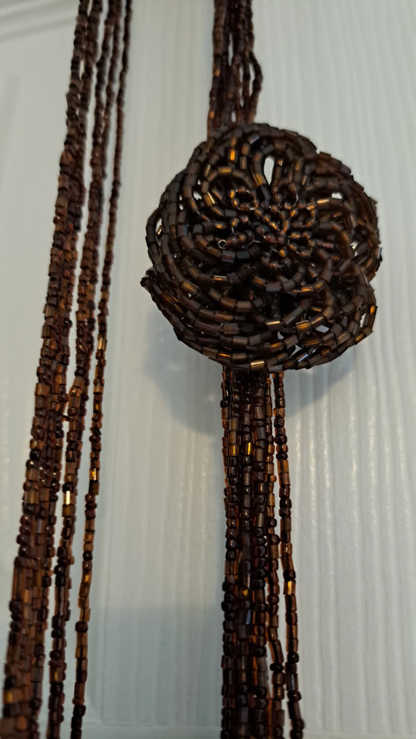 Brown Beaded Belt/Necklace - photo 5