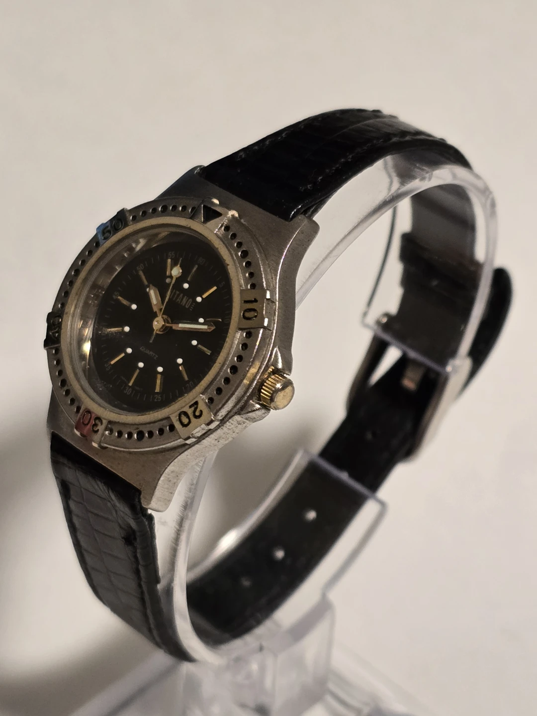 27mm Black Dial Gitano Quartz Watch - photo 3