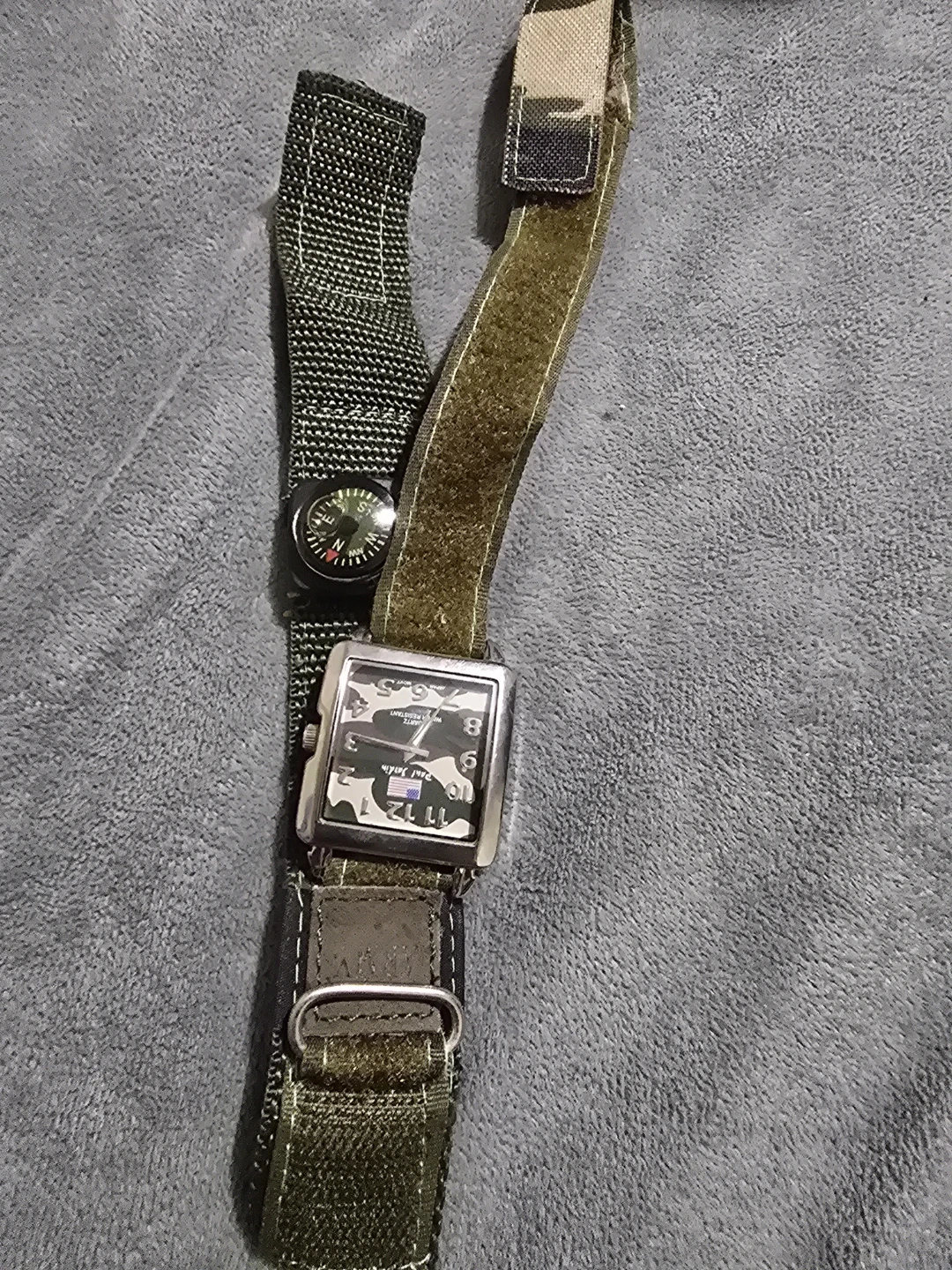 Paul Jardin Camo Quartz Watch with compass - photo 2