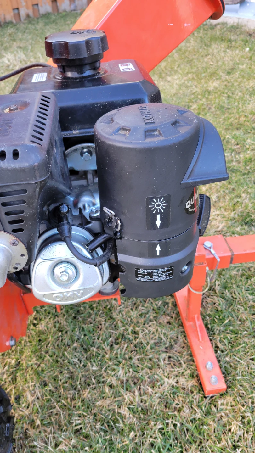 Kohler Command Pro 7 HP Chipper Shredder - photo 2