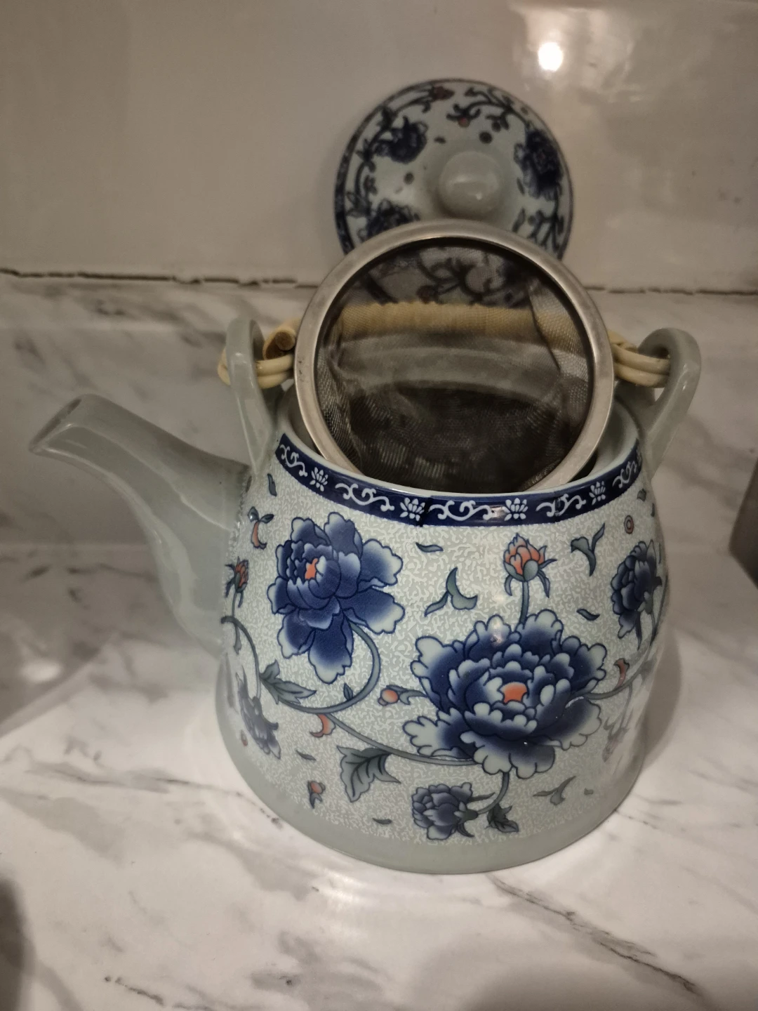IKEA bottle + Ceramic Teapot with infuser - photo 2