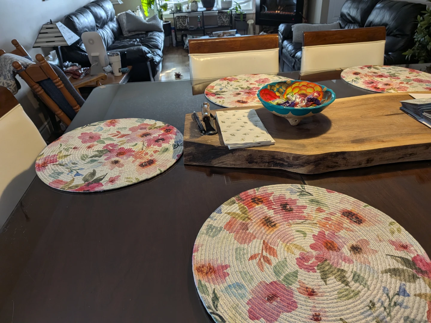 Pub style dinning room table and chairs - photo 3