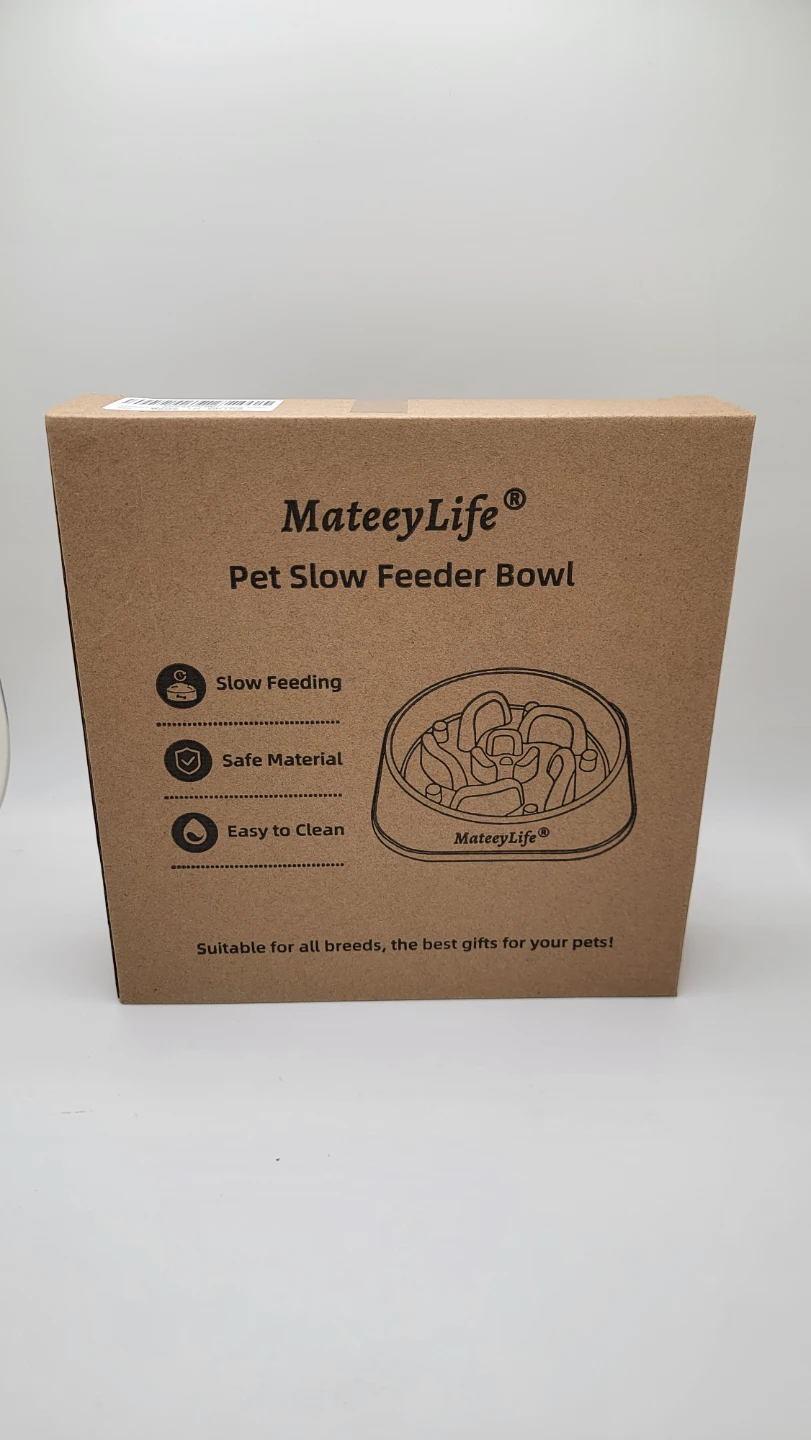 MateeyLife Slow Feeder Dog Bowl – Anti-Choking Maze – Medium - photo 2