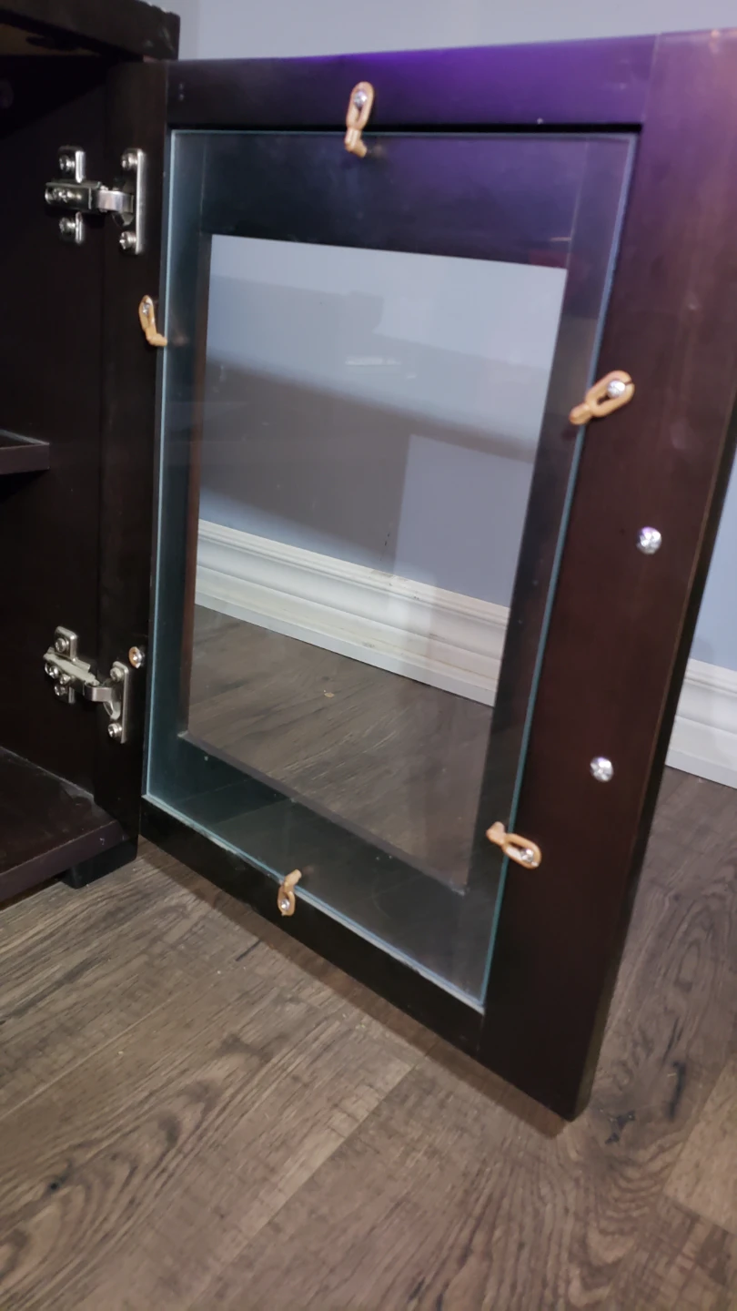 TV Stand with Glass Doors - photo 4