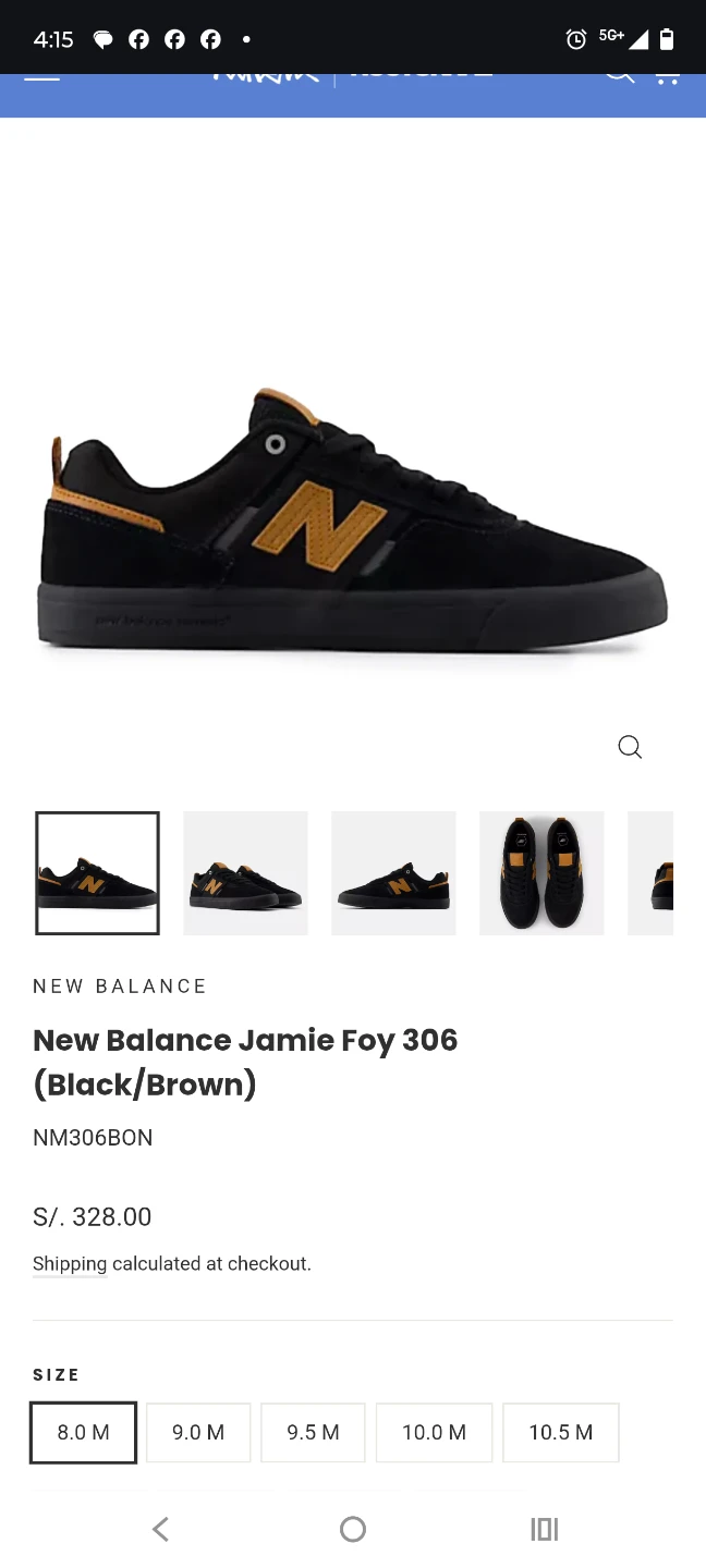 New Balance Jamie Foy 306 Skate Shoes - photo 5