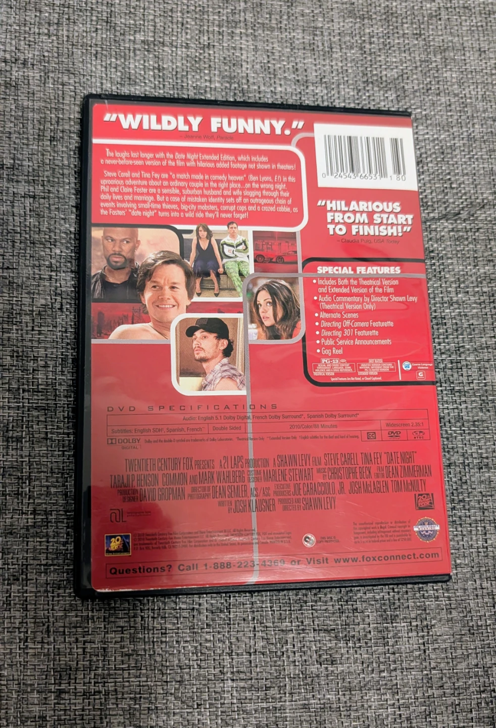 Date Night Extended Edition DVD - photo 2