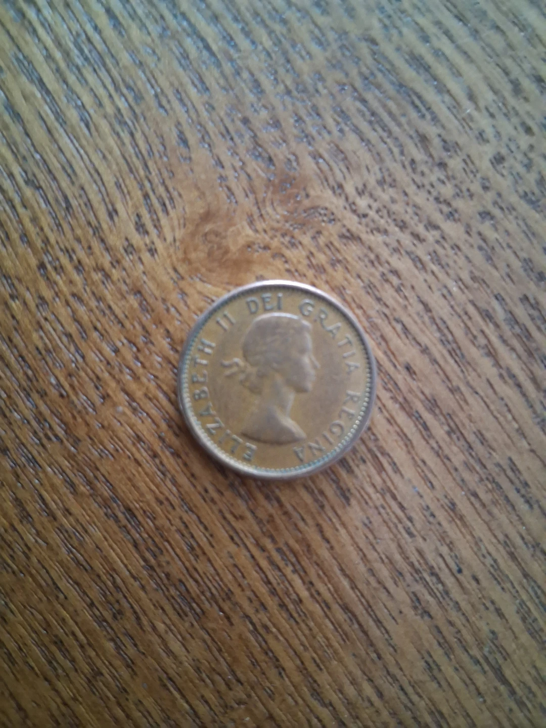 Canadian penny
