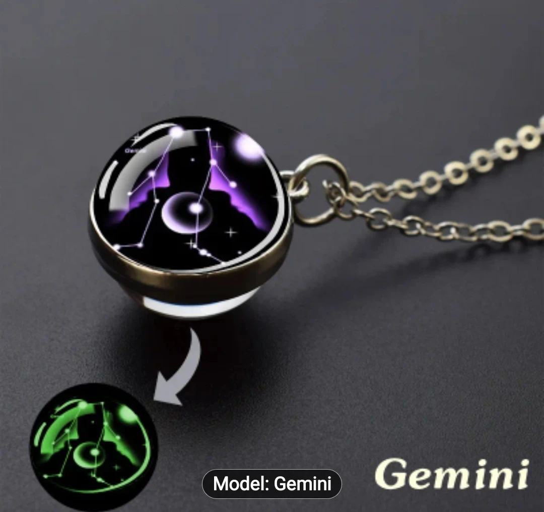 HOROSCOPE PENDANTS AND NECKLACE SET NEW - photo 5