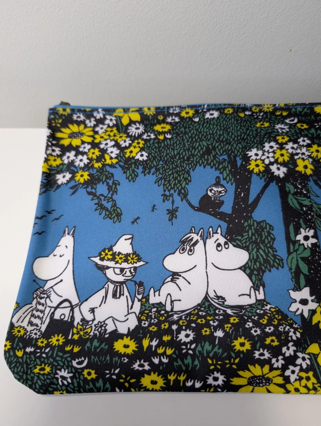 Blue zipper bag Moomin Pouch - photo 3