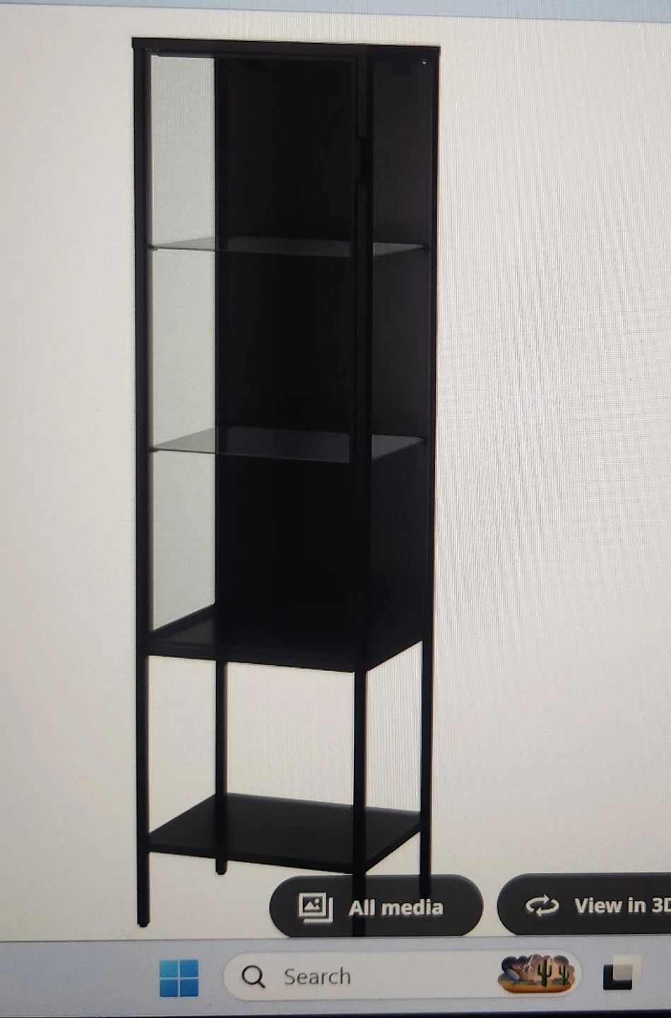 Ikea Rudsta Glass door Cabinet - photo 2
