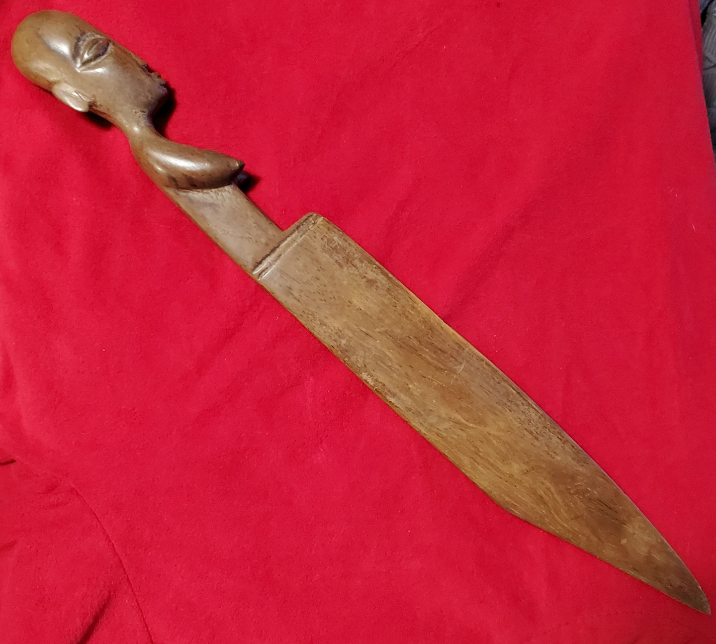 Carved African Knife (15.5")