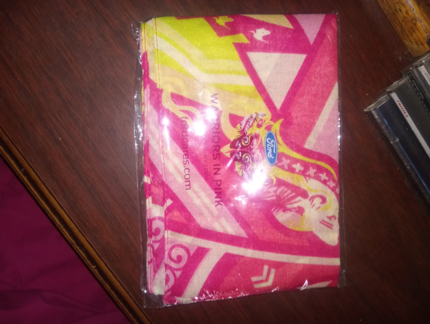 Ford Warriors in Pink Scarf/Bandana