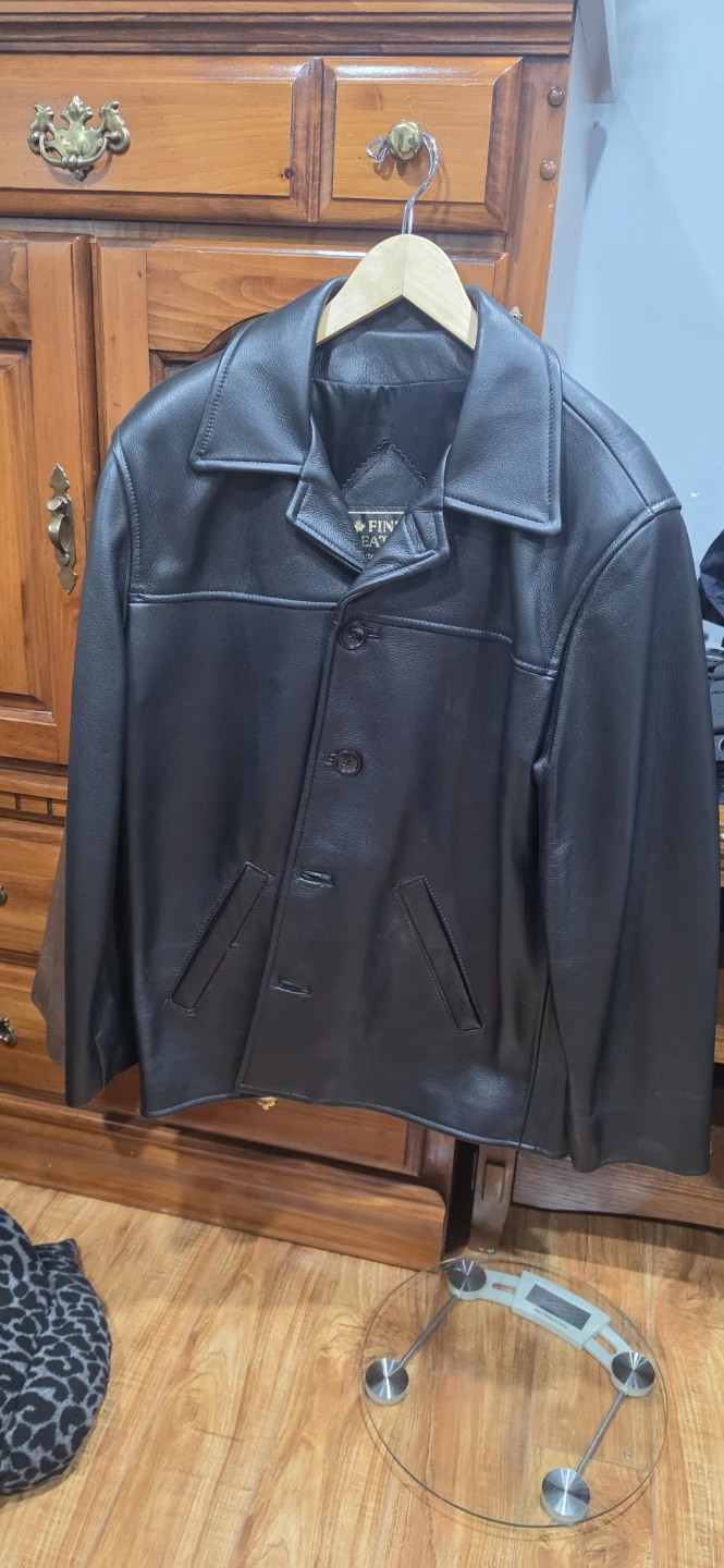 Fine Leather Jacket by James & James