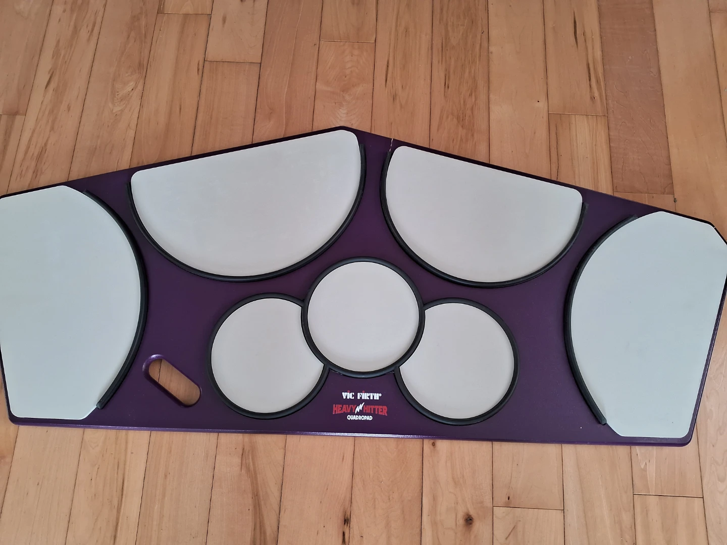 VIC FIRTH HEAVY HITTER QUADROPAD WITH RIMS