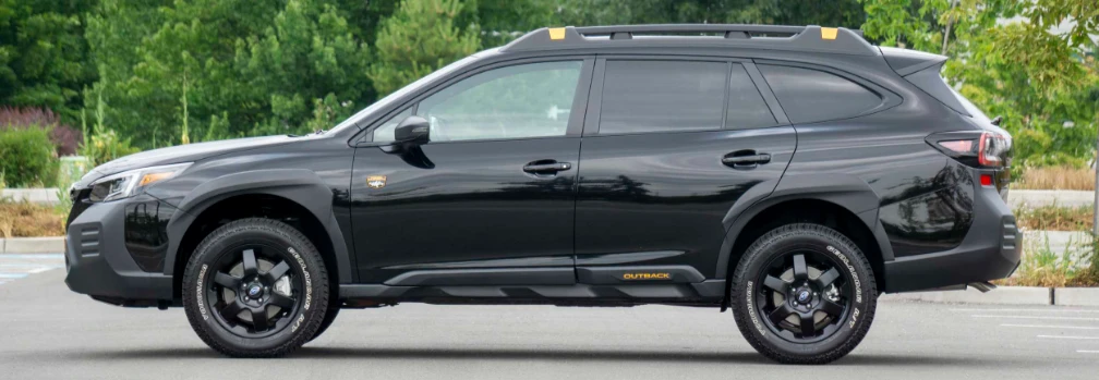 Black Subaru Outback Wilderness Edition SUV