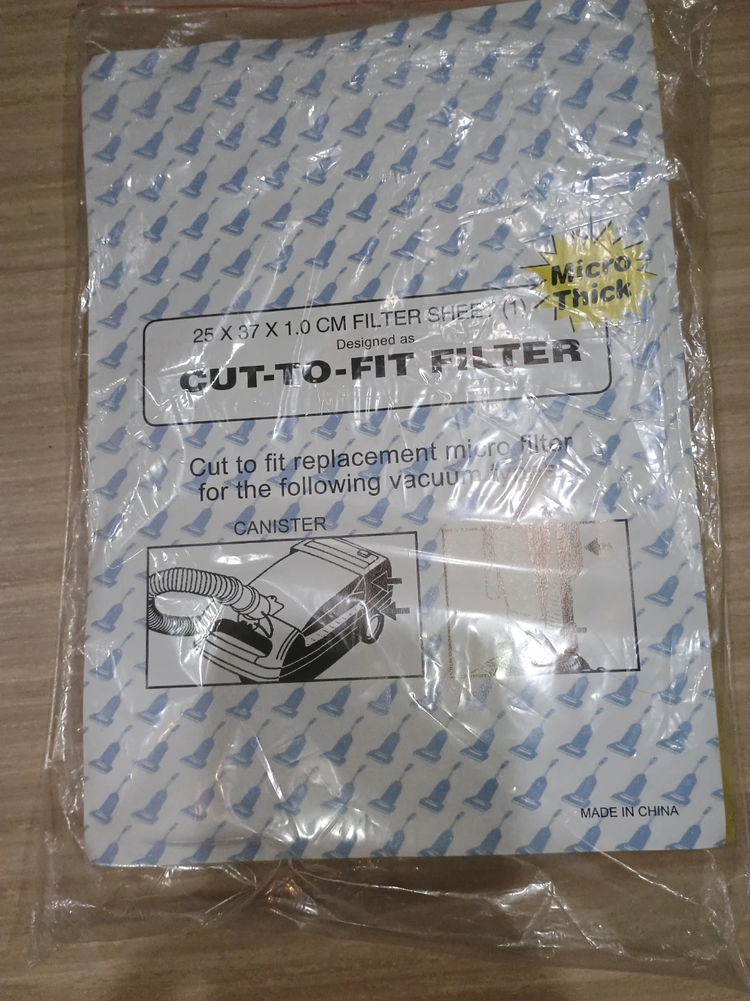 Cut-to-Fit Filter for Vacuum - photo 2