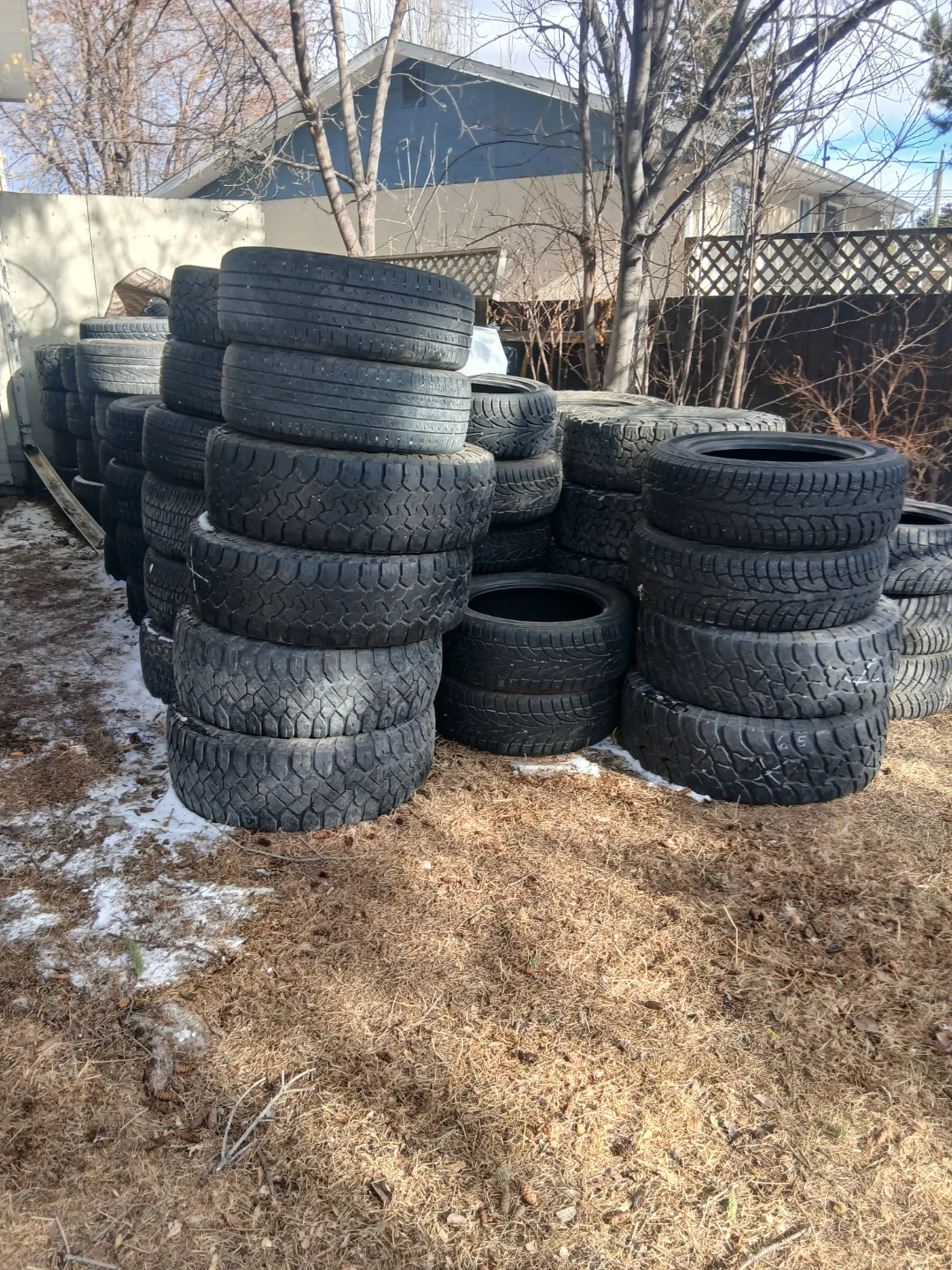. Winter tires $25 each8