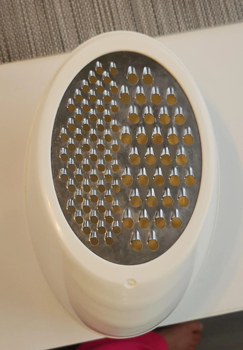 Rose Print Grater with Bowl