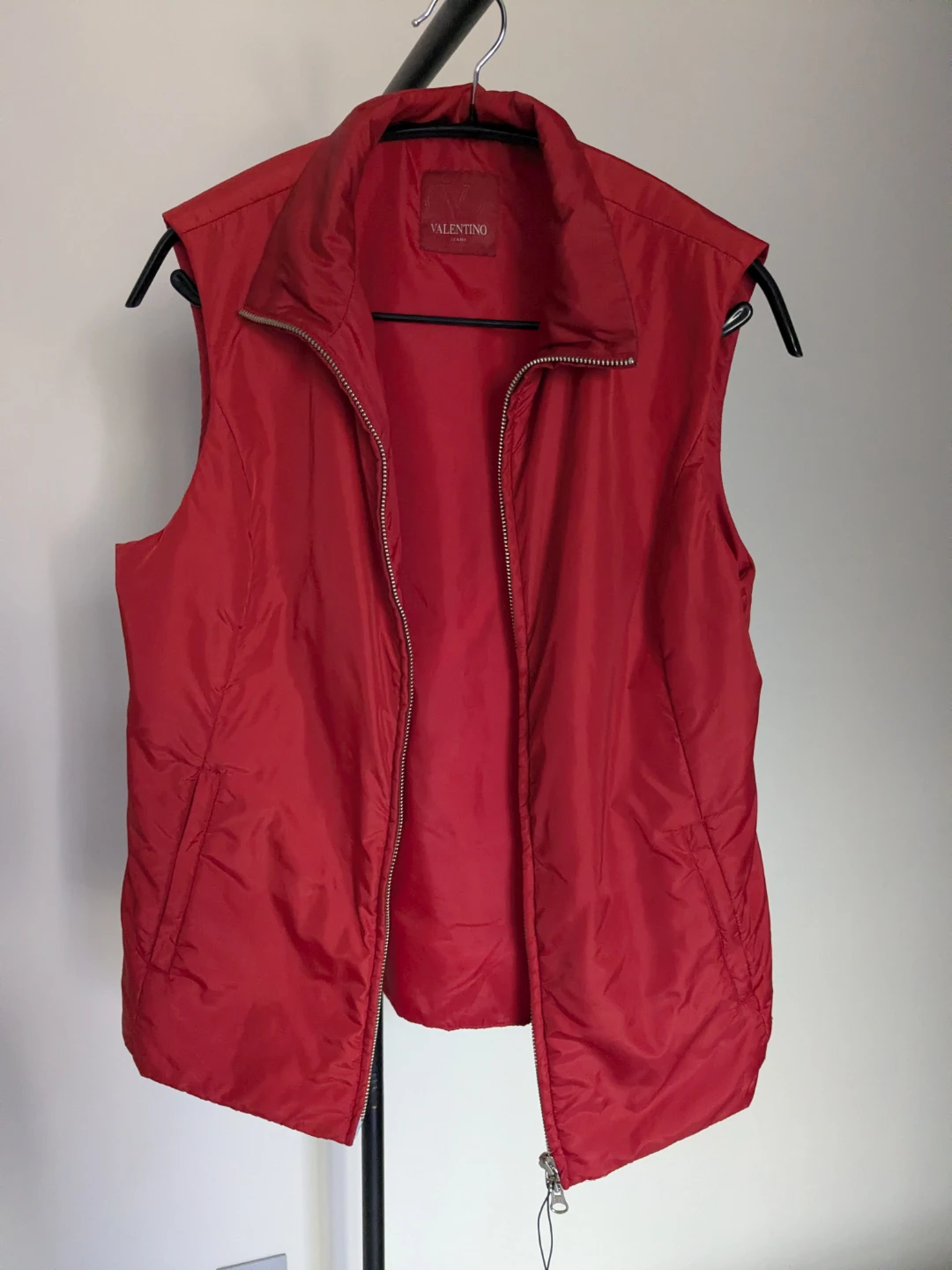 Valentino Red Nylon Vest - EU 44 (Medium) - photo 2