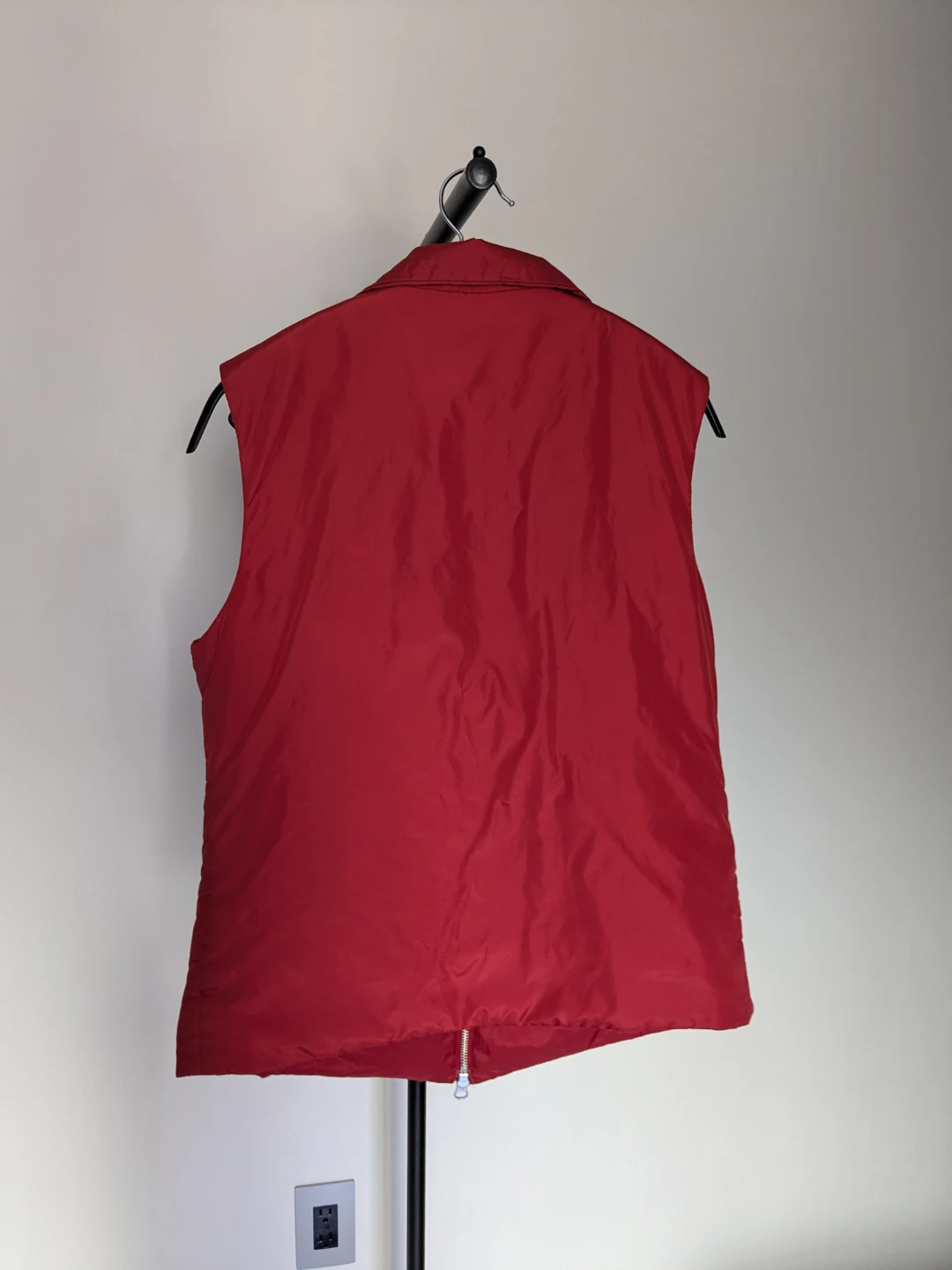 Valentino Red Nylon Vest - EU 44 (Medium) - photo 4