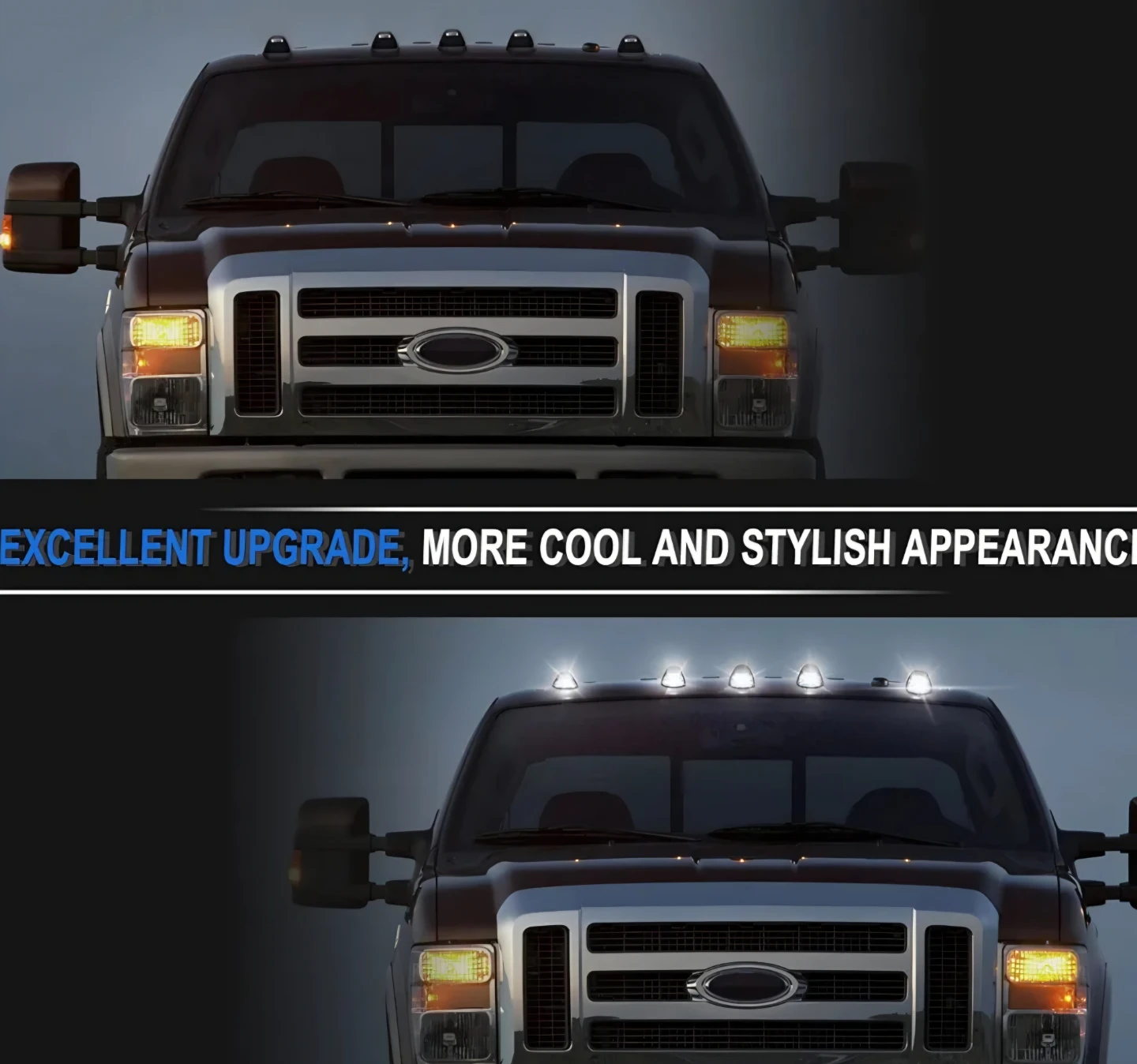 Set of 5 LED Cab Roof Lights - photo 2