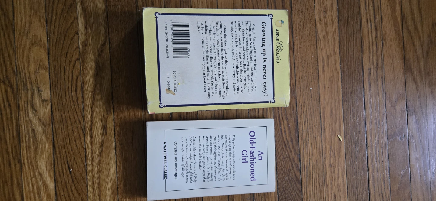 2 Louisa May Alcott books - photo 2
