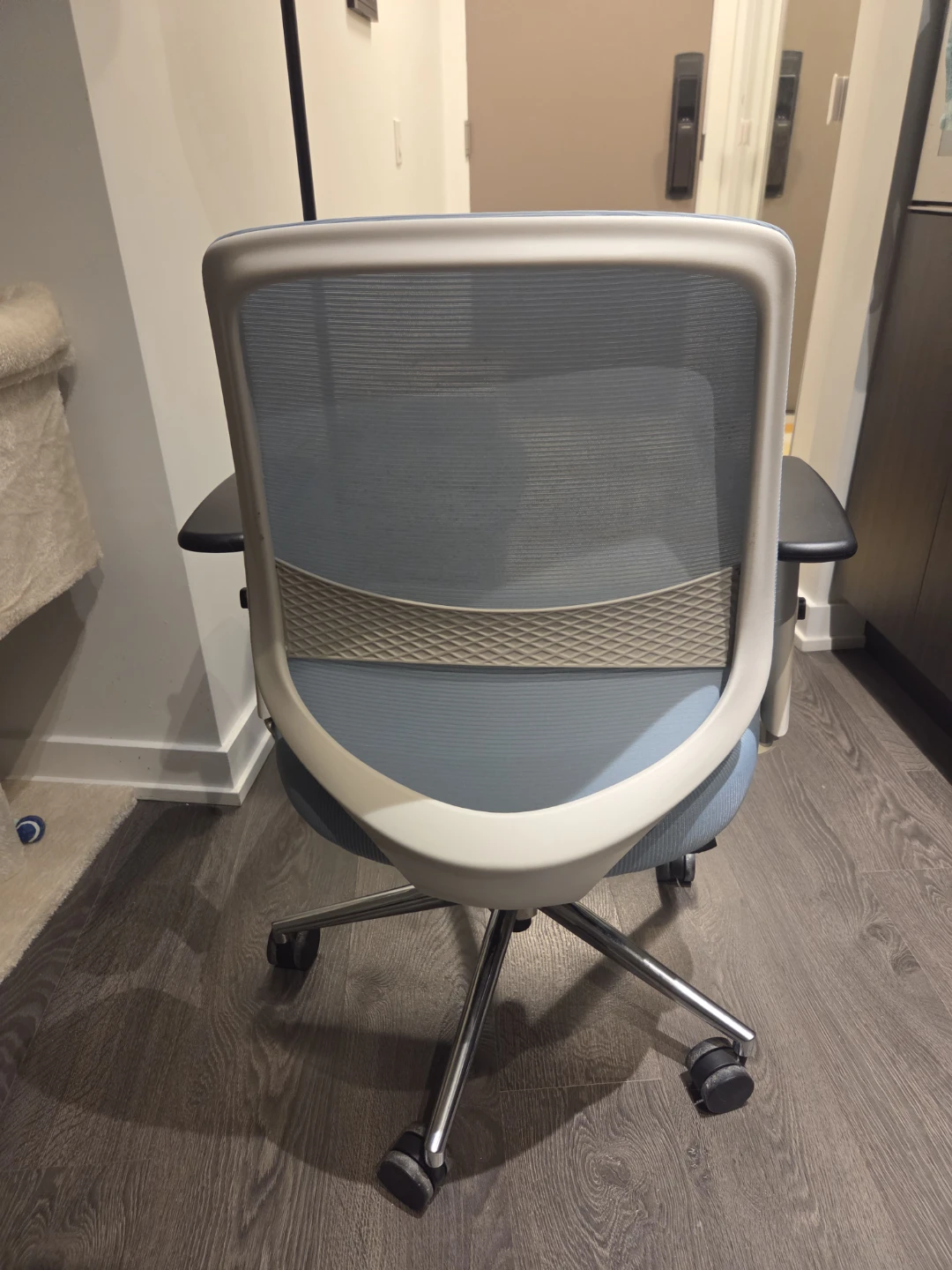 Like New Soft Blue Office Chair - Branch - photo 4