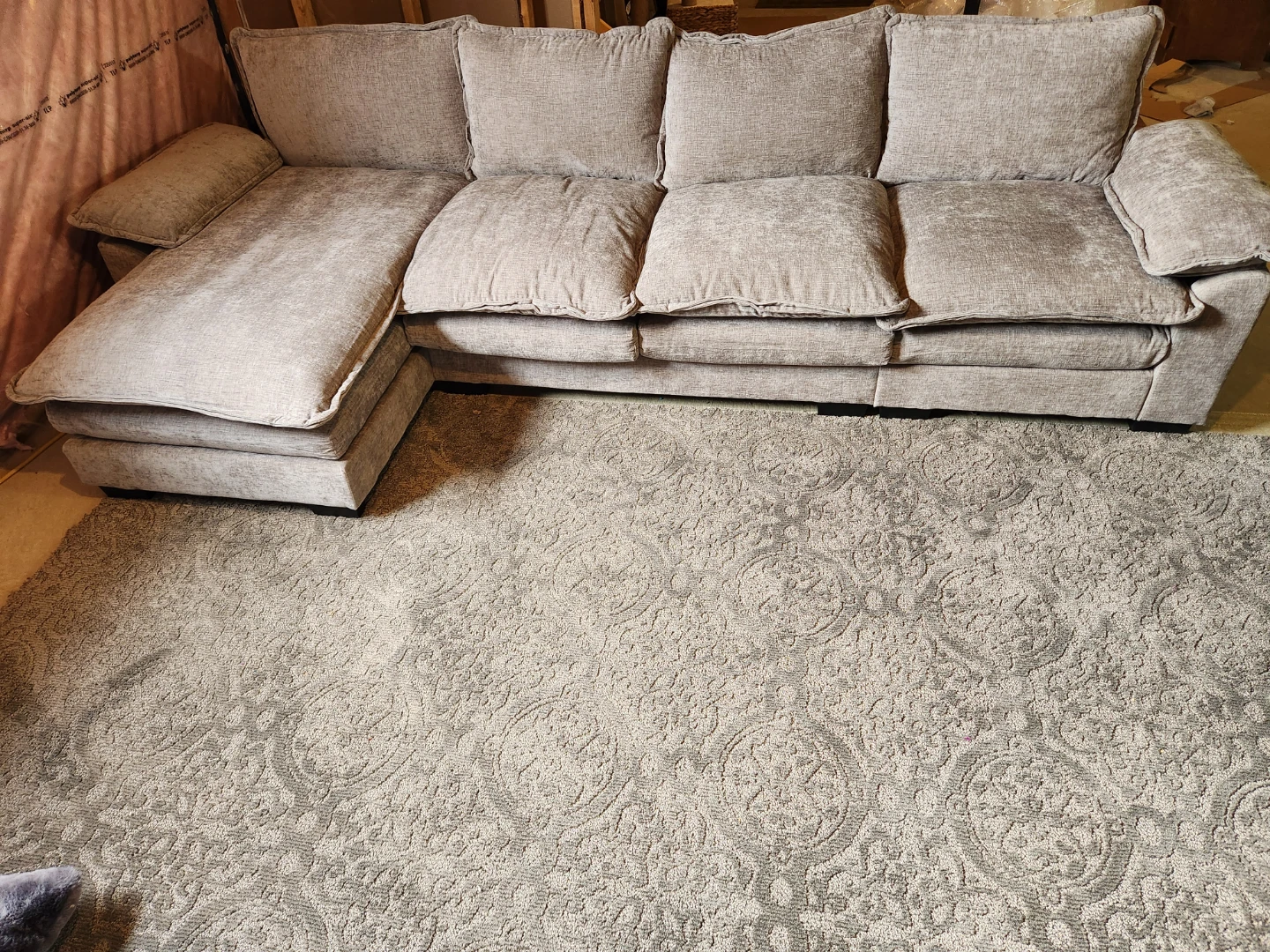 Grey Sectional Sofa - photo 3