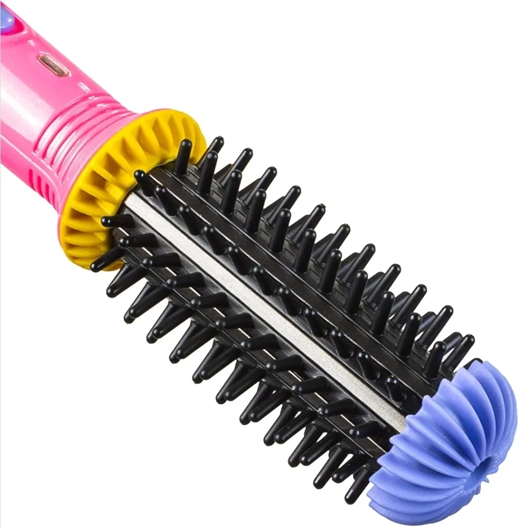 Calista GoGo Mini Heated Round Brush - Peachy Pink - photo 3