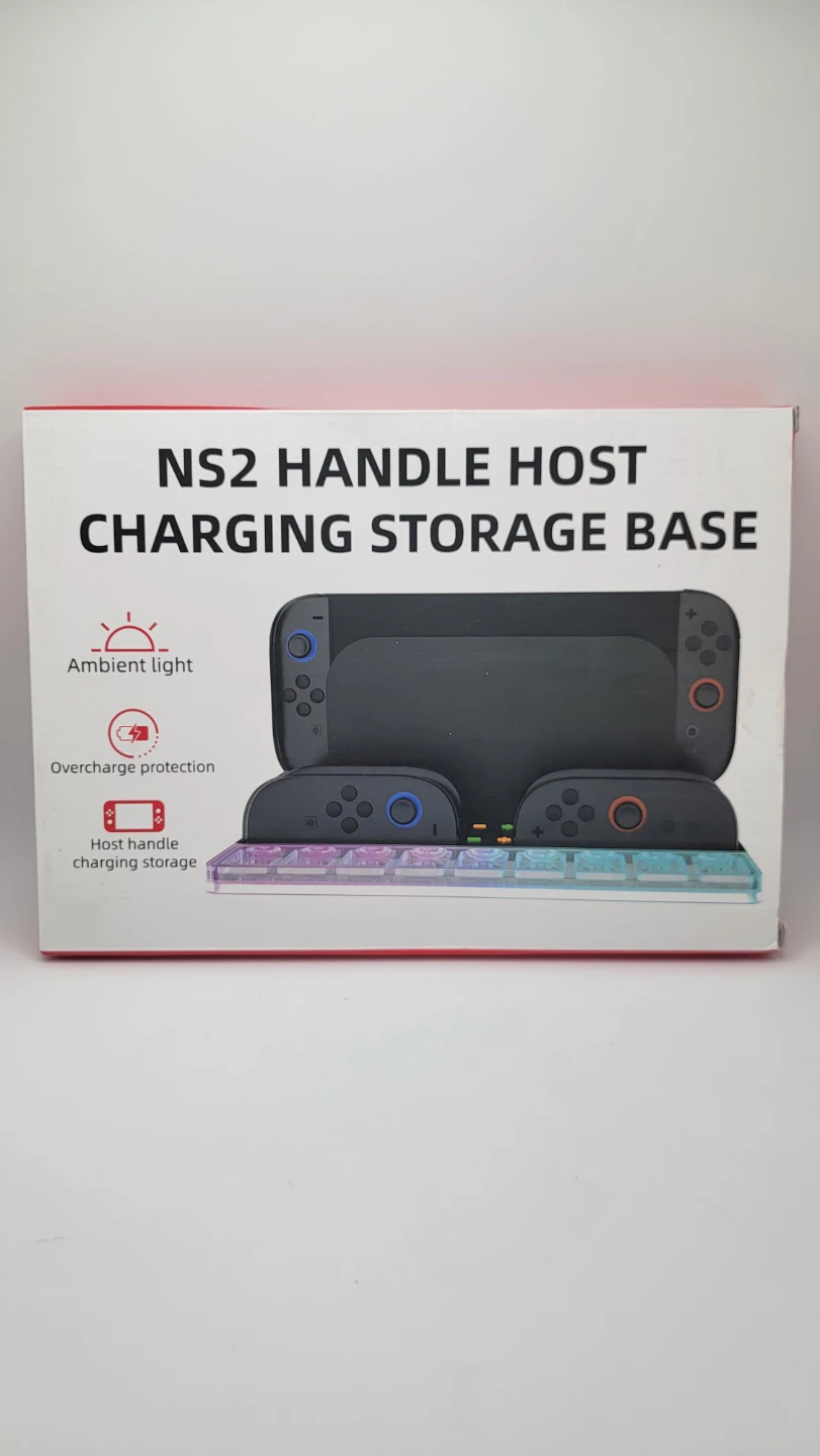 Nintendo Switch 2 JoyCon Charging Dock RGB Stand - photo 2