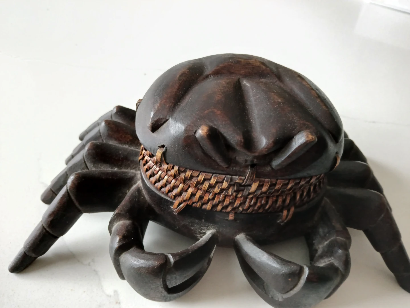 Wooden Crab Trinket Box - photo 2