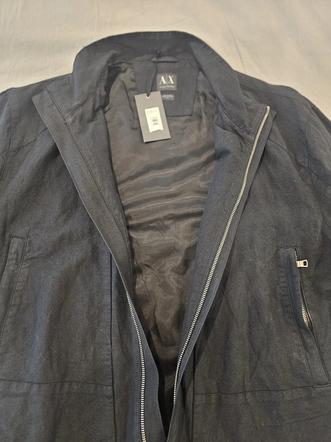 AX "Armani Exchange" Moto style Jacket, Size Large - photo 2