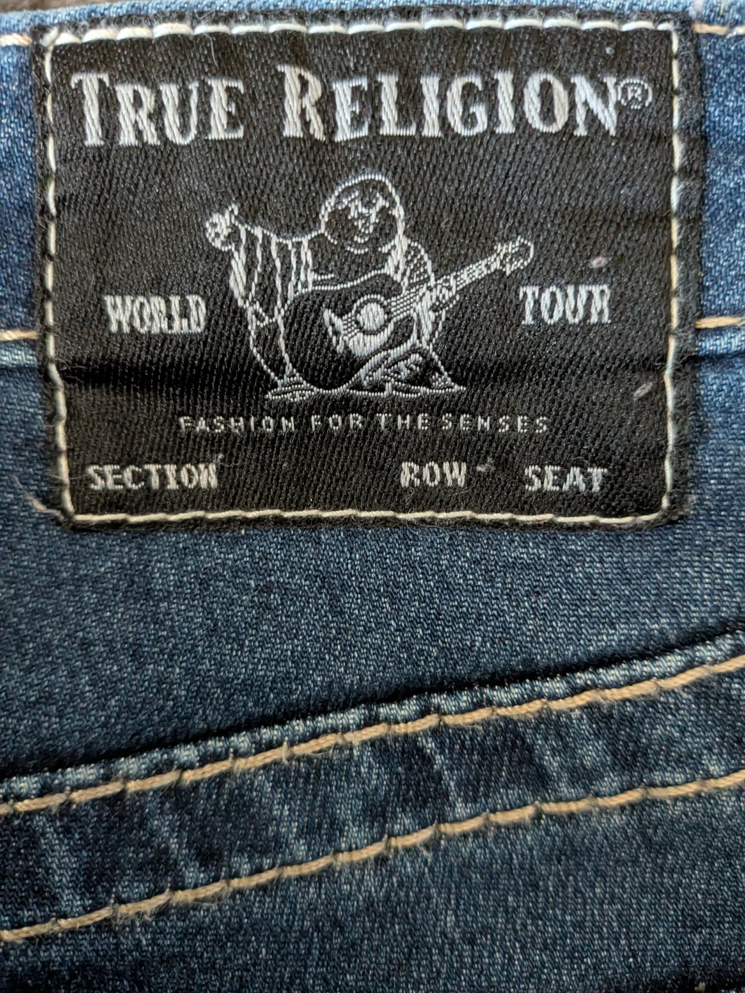 True Religion Halle Mid Rise Super Skinny Jeans - Size 29