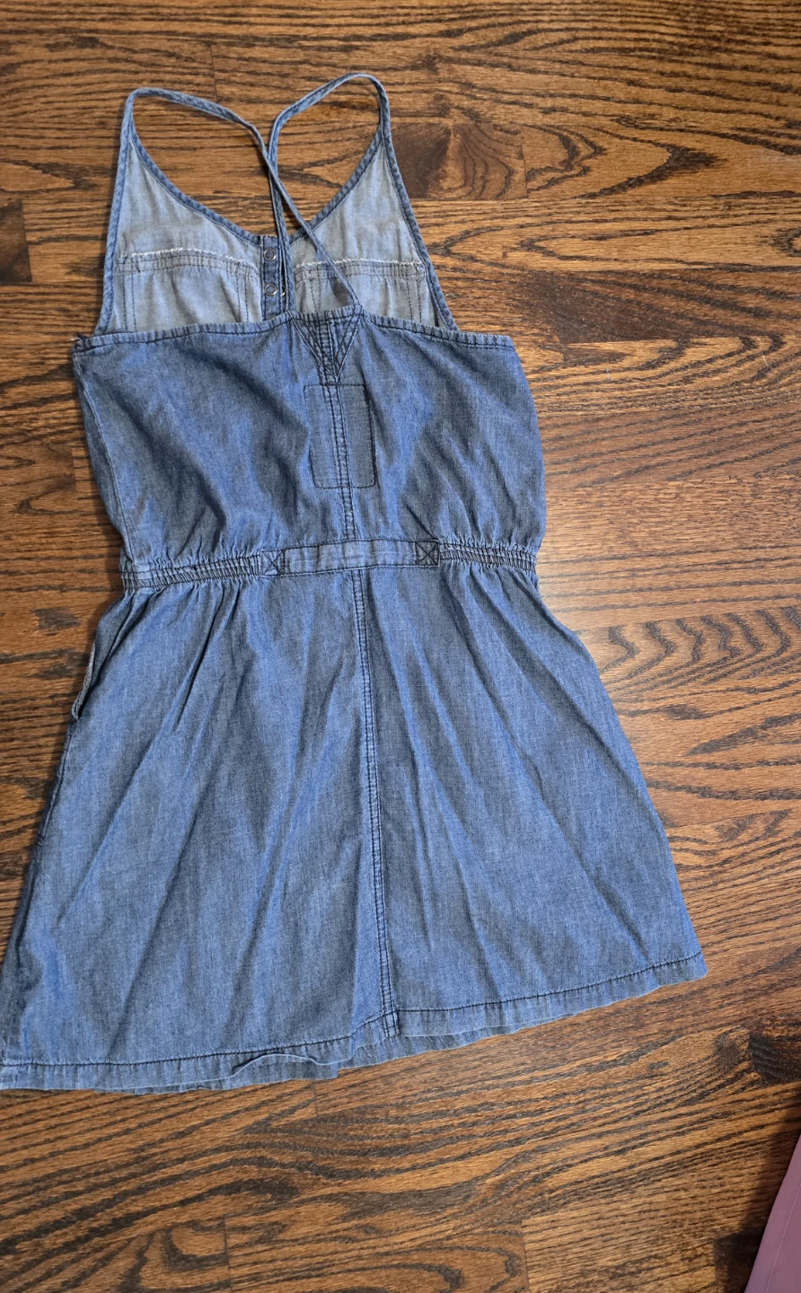 Creeks Blue Denim Dress - Size 12Y - photo 4