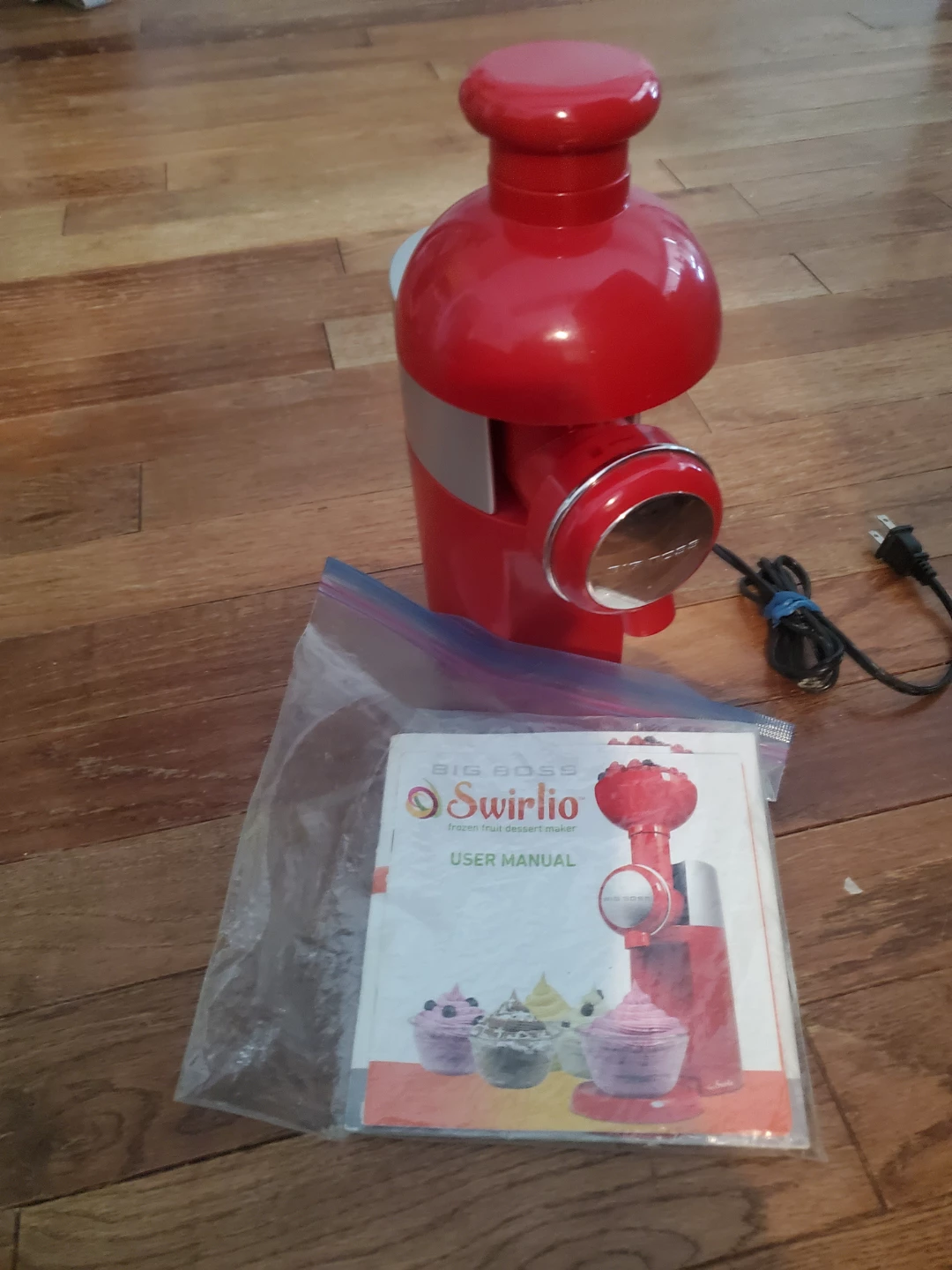 Big Boss Swirlio Frozen Fruit Dessert Maker