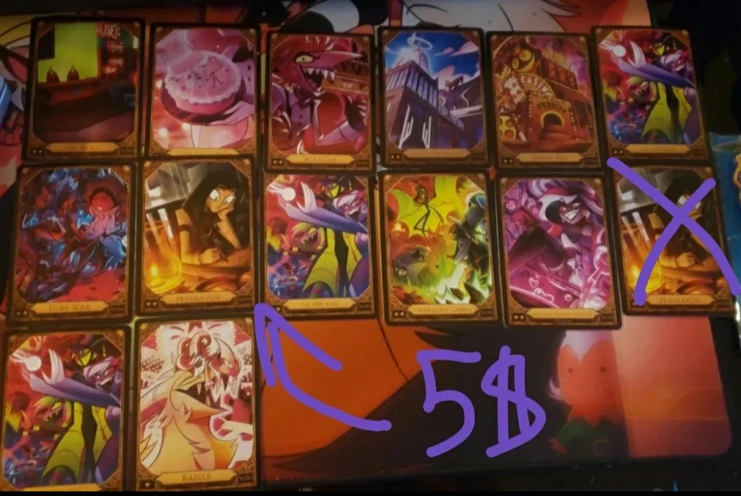 hazbin hotel cards session 2 second edition